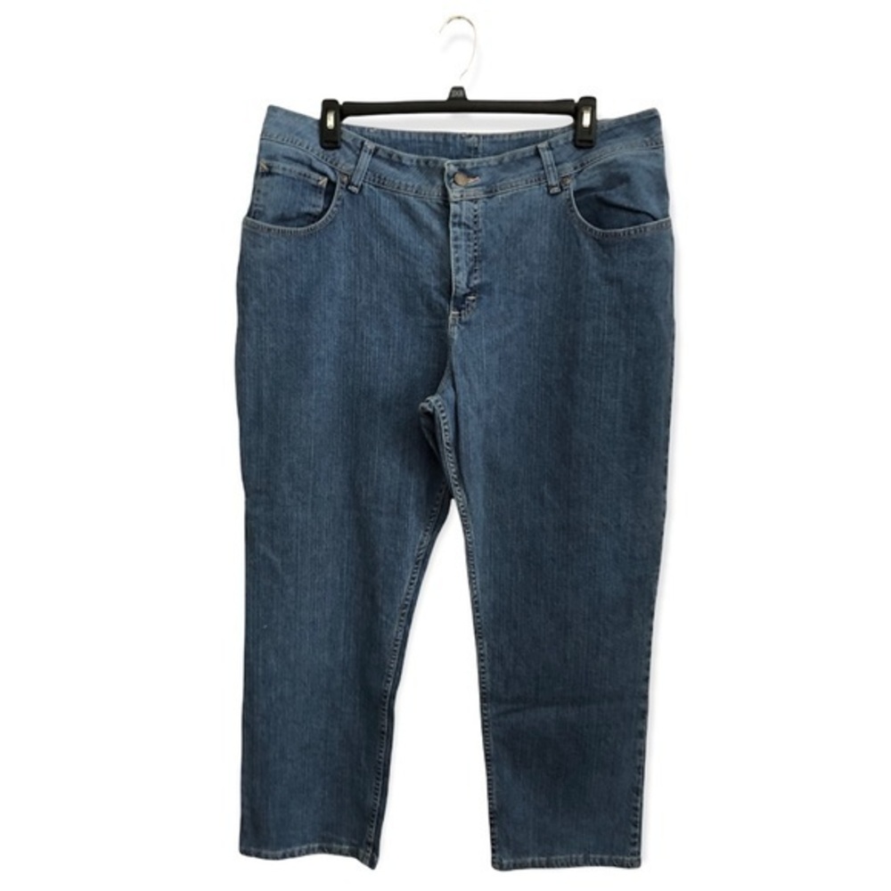 Riders Lee Women’s Jeans Size 22W P Relaxed Fit Blue